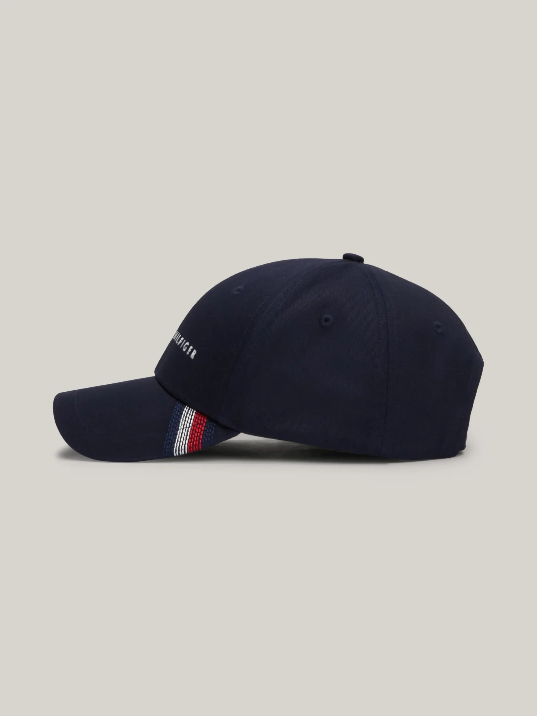 Czapki Z Daszkiem|Czapki I Szaliki*Tommy Hilfiger 6-panelowa Czapka Bejsbolowa Z Logo SPACE BLUE