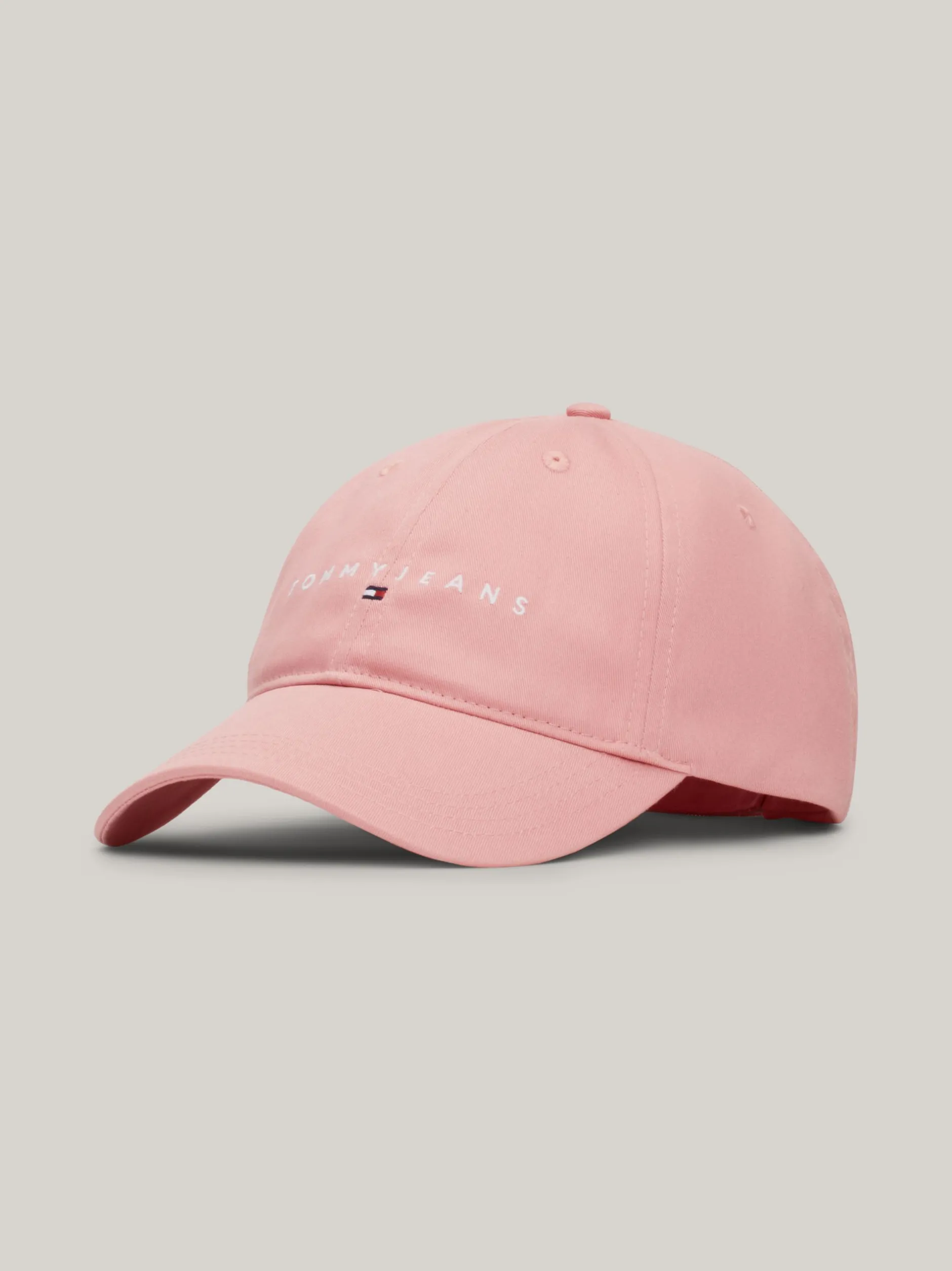 Czapki Z Daszkiem|Czapki I Szaliki*Tommy Hilfiger 6-panelowa Czapka Bejsbolowa Z Logo CHALKY PINK
