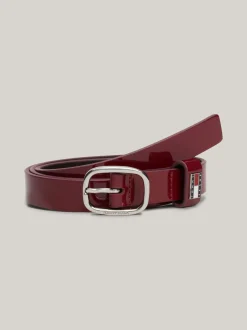 Paski*Tommy Hilfiger Pasek Z Lakierowanej Skóry Z Logo RED CARPET