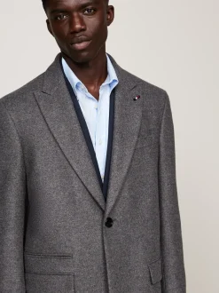 Garnitury I Kostiumy|Kurtki & Płaszcze*Tommy Hilfiger Płaszcz W Militarnym Stylu GREY