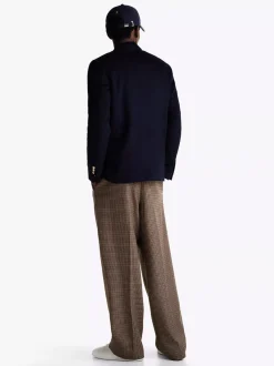 Kurtki & Płaszcze*Tommy Hilfiger Płaszcz Z Mieszanki Kaszmiru BLUE
