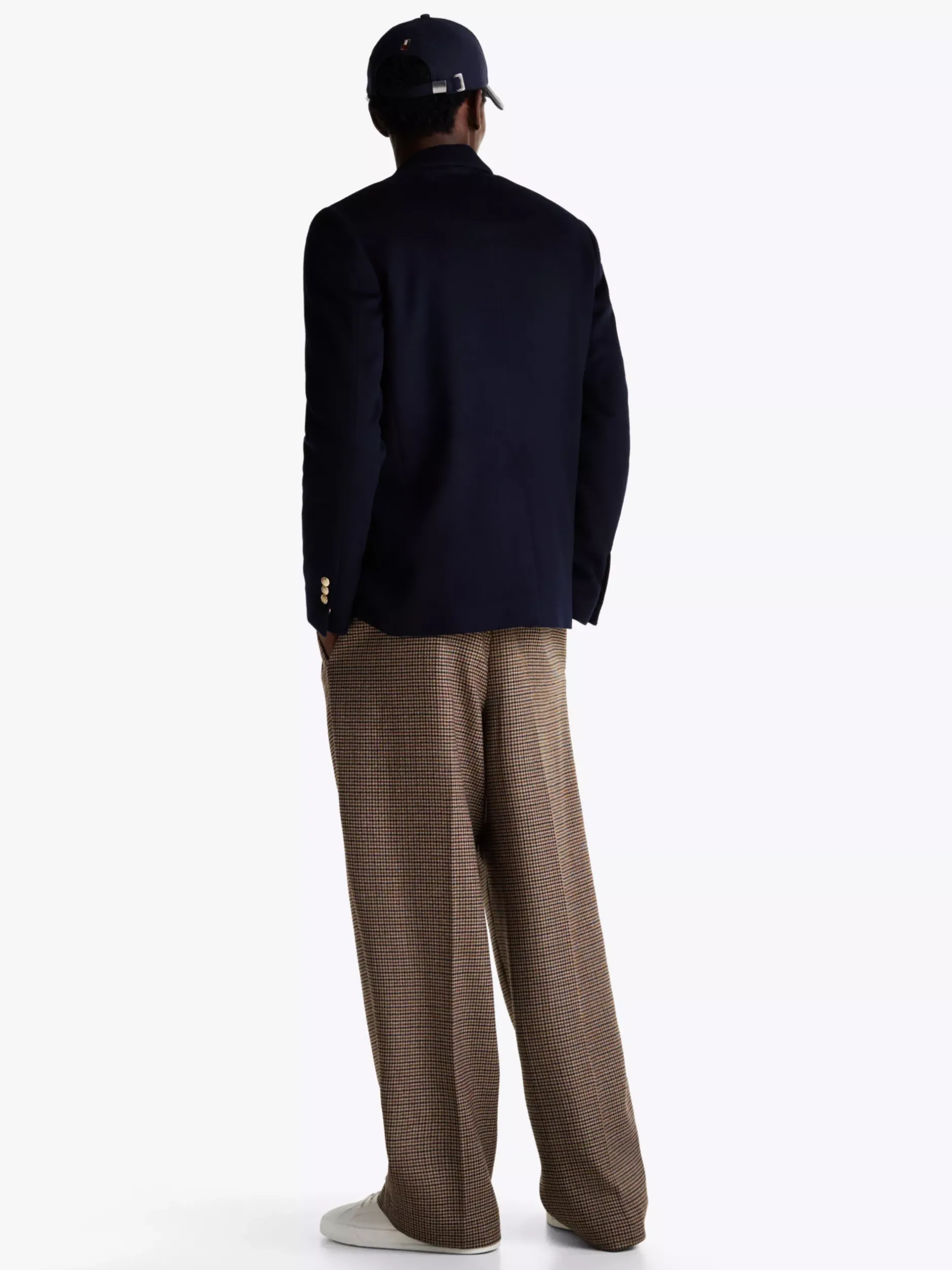 Kurtki & Płaszcze*Tommy Hilfiger Płaszcz Z Mieszanki Kaszmiru BLUE