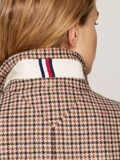 Kurtki & Płaszcze|Wełniane Płaszcze*Tommy Hilfiger Płaszcz Z Mieszanki Wełny W Pepitkę CASUAL WOVENS CHECK