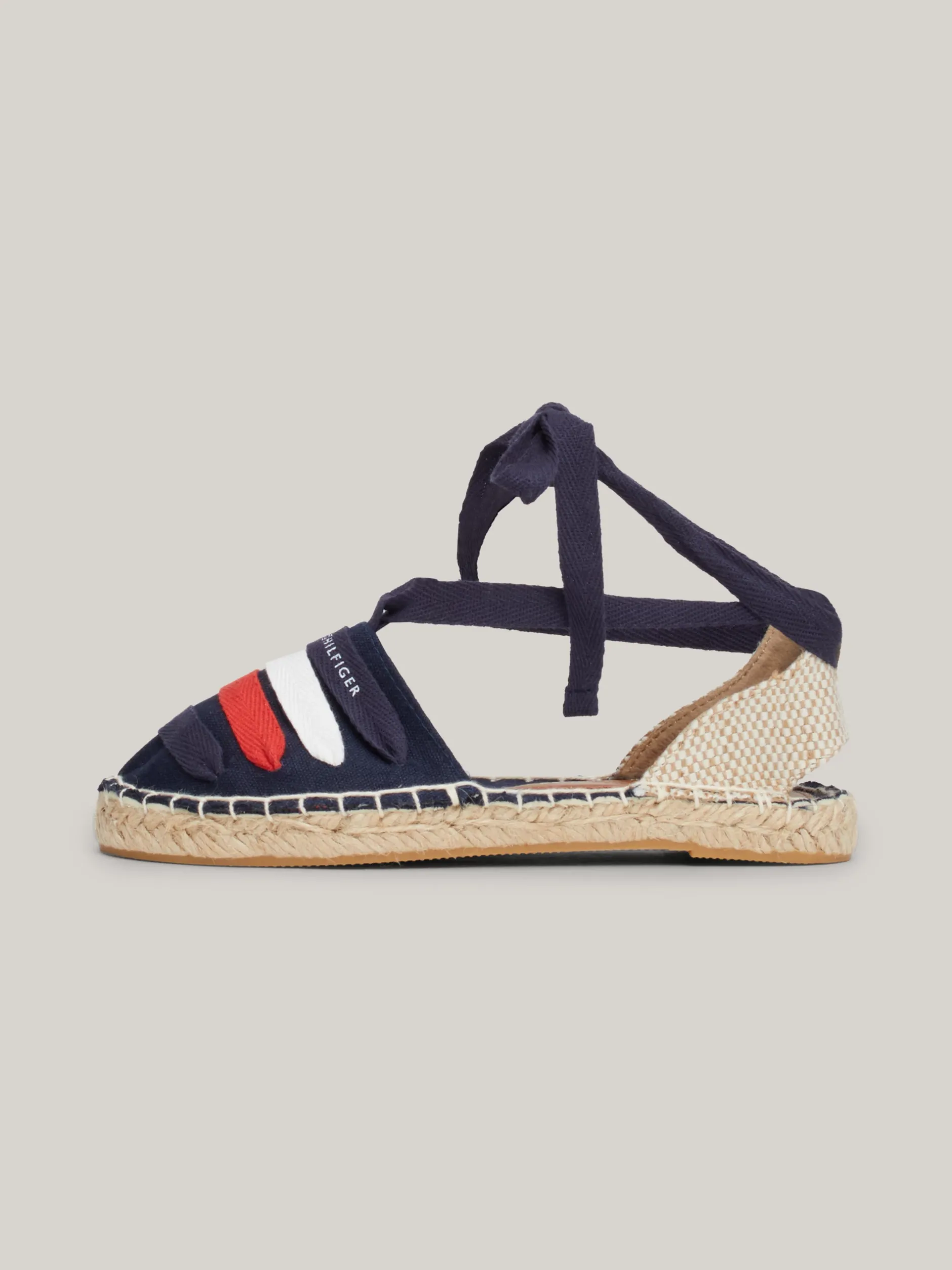Obuwie I Akcesoria*Tommy Hilfiger Płócienne Espadryle Z Paskami BLUE