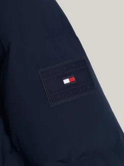 Kurtki & Płaszcze*Tommy Hilfiger Pikowana Kurtka Puchowa Adaptive Z Kapturem DESERT SKY