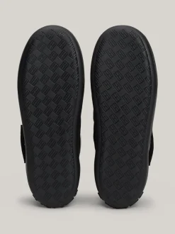 Botki*Tommy Hilfiger Pikowane śniegowce Z Ciepłą Wyściółką BLACK