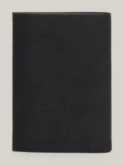 Portfele & Breloczki Do Kluczy*Tommy Hilfiger Pionowy Składany Portfel BLACK