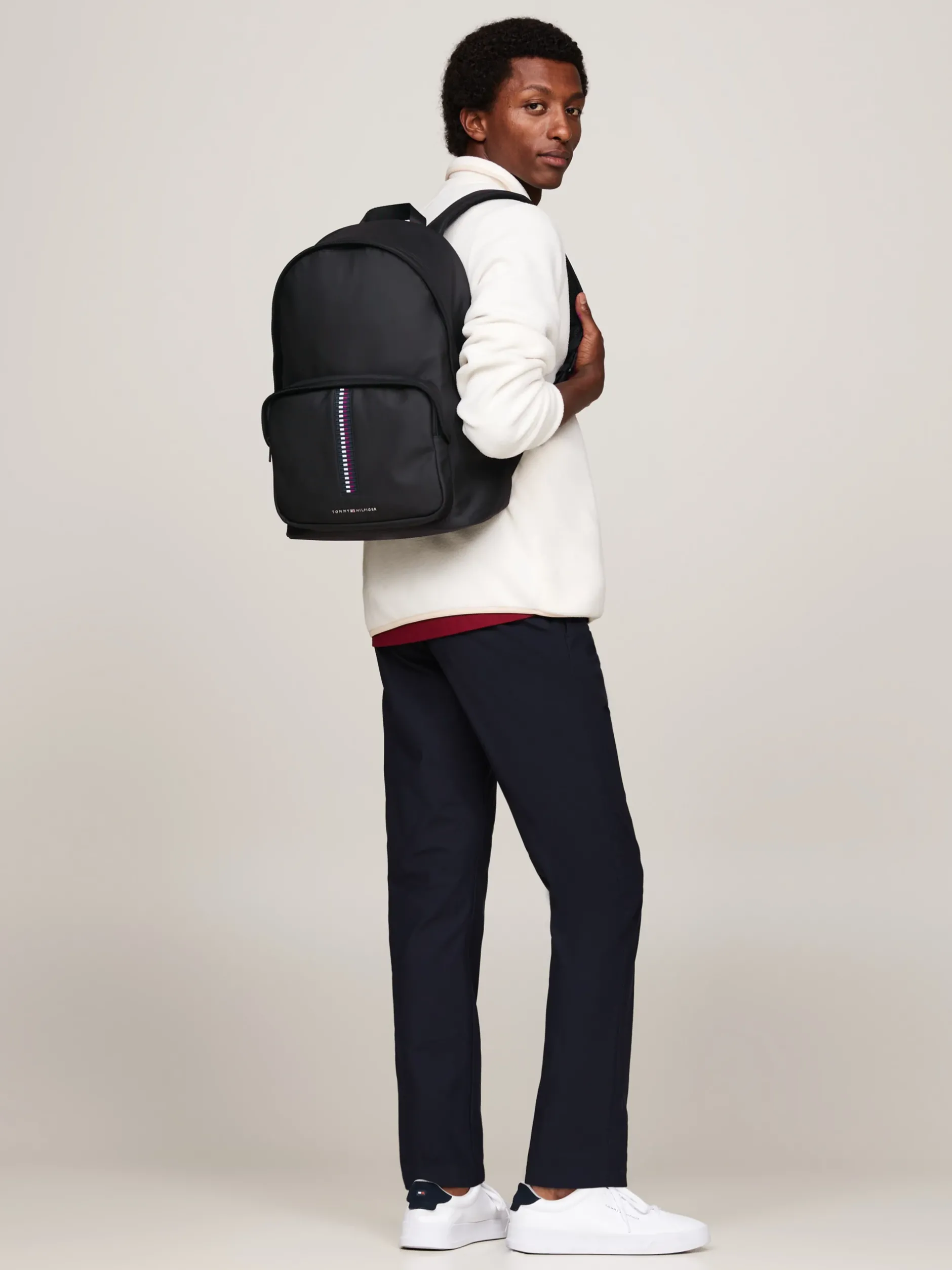 Plecaki*Tommy Hilfiger Plecak Kopułowy Corporate BLACK