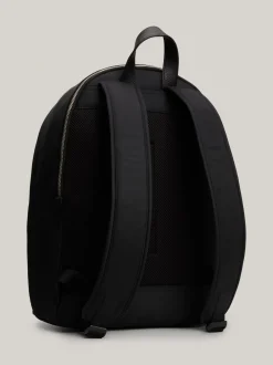 Plecaki*Tommy Hilfiger Plecak Na Laptop Z Logo BLACK
