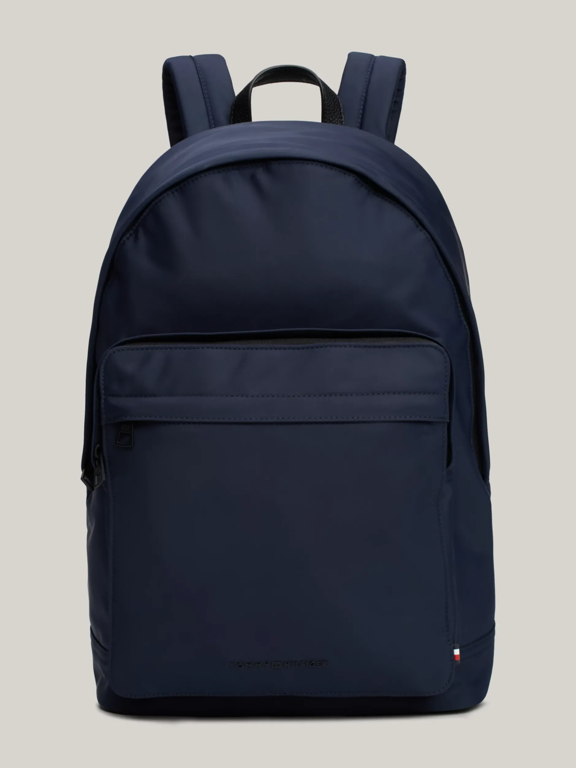 Plecaki*Tommy Hilfiger Plecak O Fasonie Kopułowym Z Teksturowanym Logo SPACE BLUE