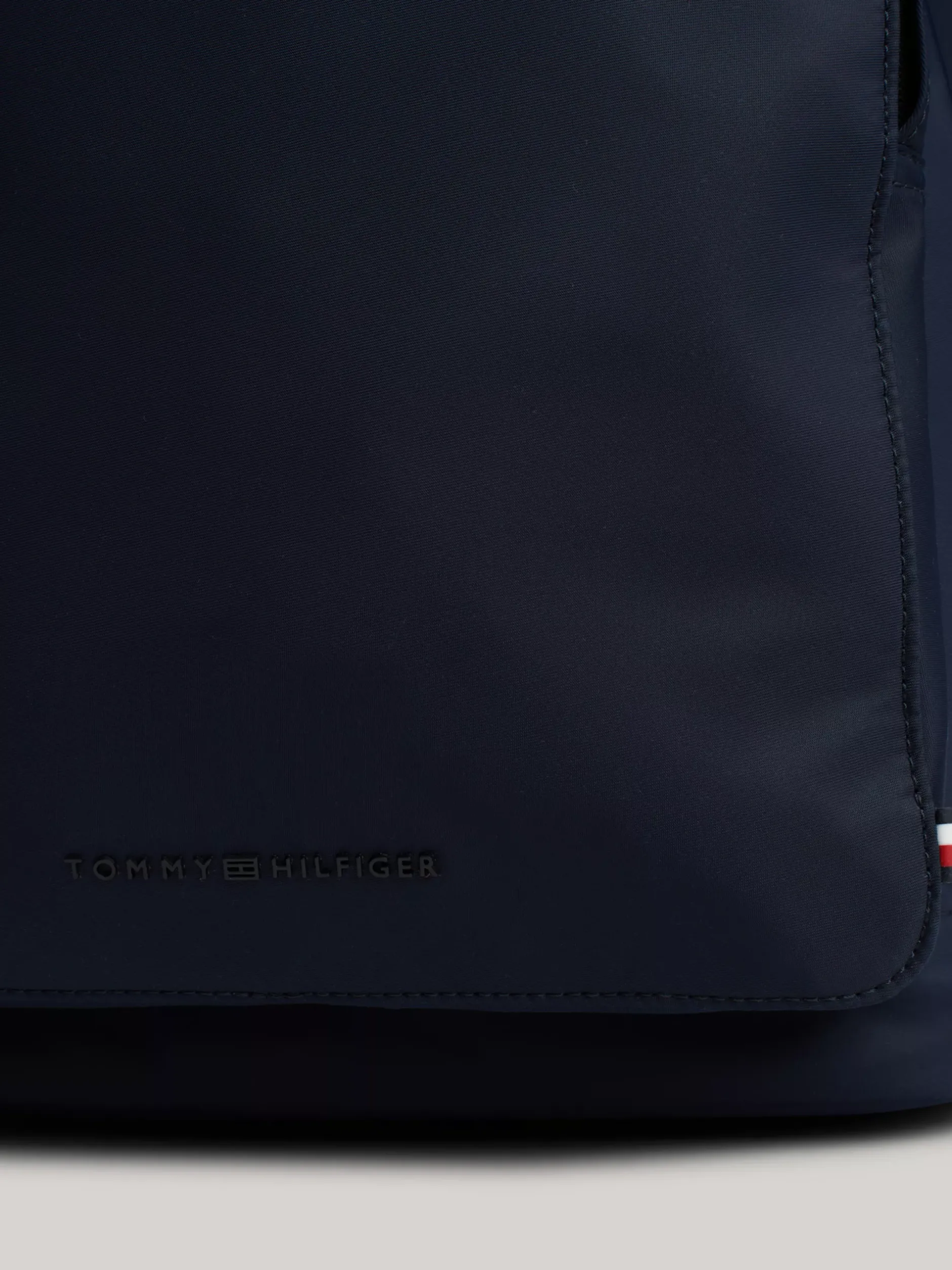 Plecaki*Tommy Hilfiger Plecak O Fasonie Kopułowym Z Teksturowanym Logo SPACE BLUE