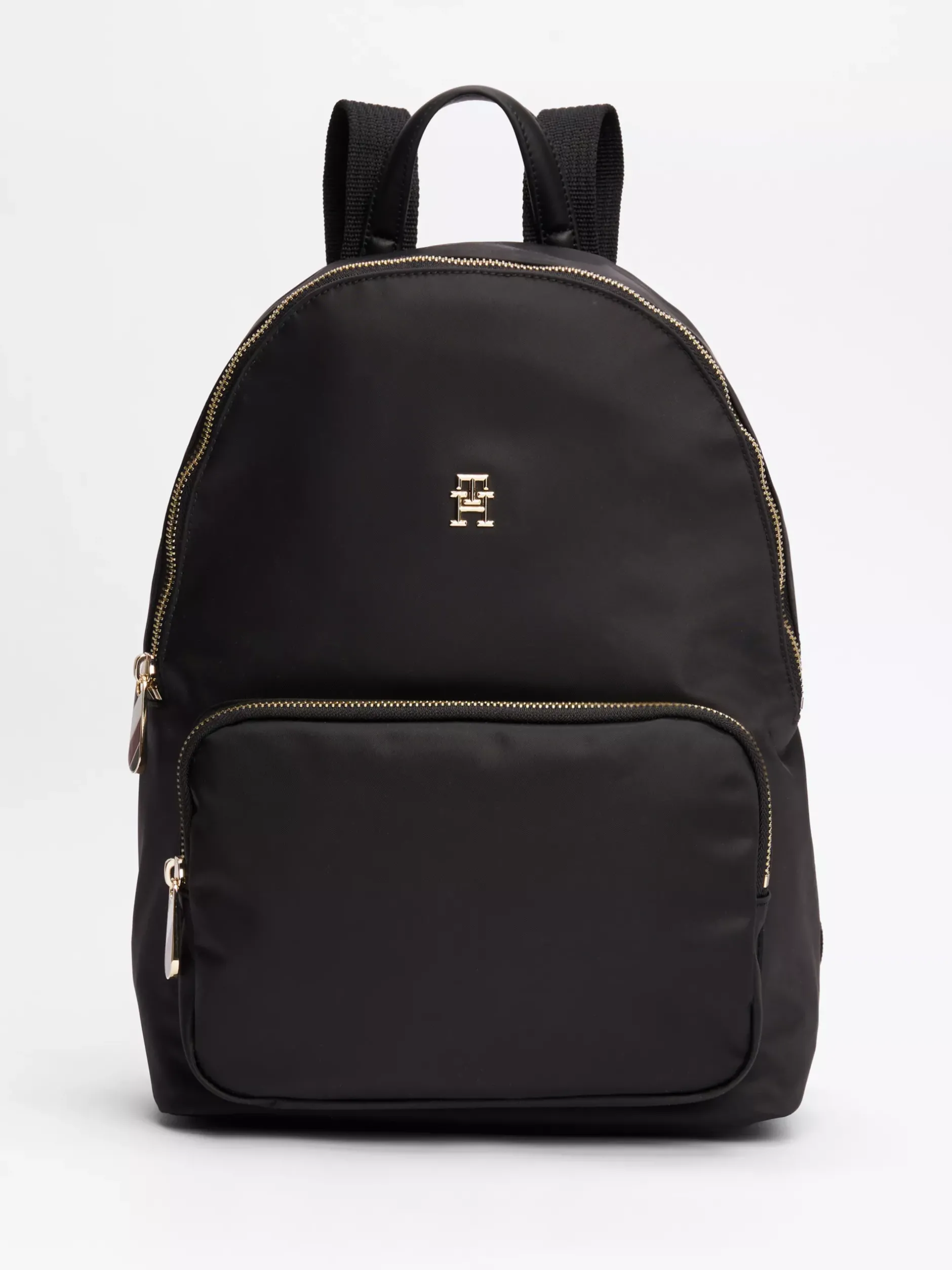 Plecaki*Tommy Hilfiger Plecak TH Emblem Z Plakietką BLACK