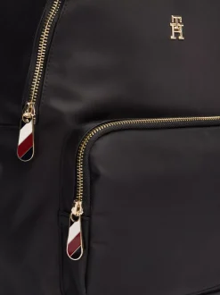 Plecaki*Tommy Hilfiger Plecak TH Emblem Z Plakietką BLACK