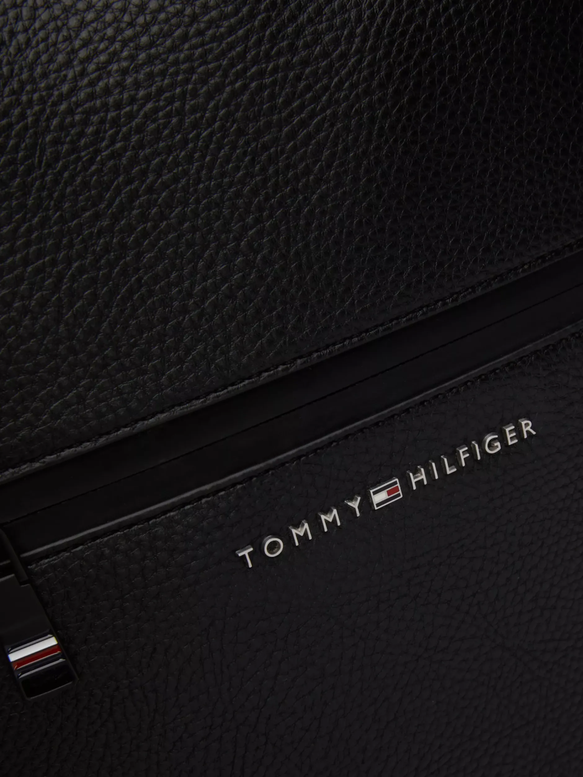 Plecaki*Tommy Hilfiger Plecak Z Kieszenią Na Laptopa BLACK