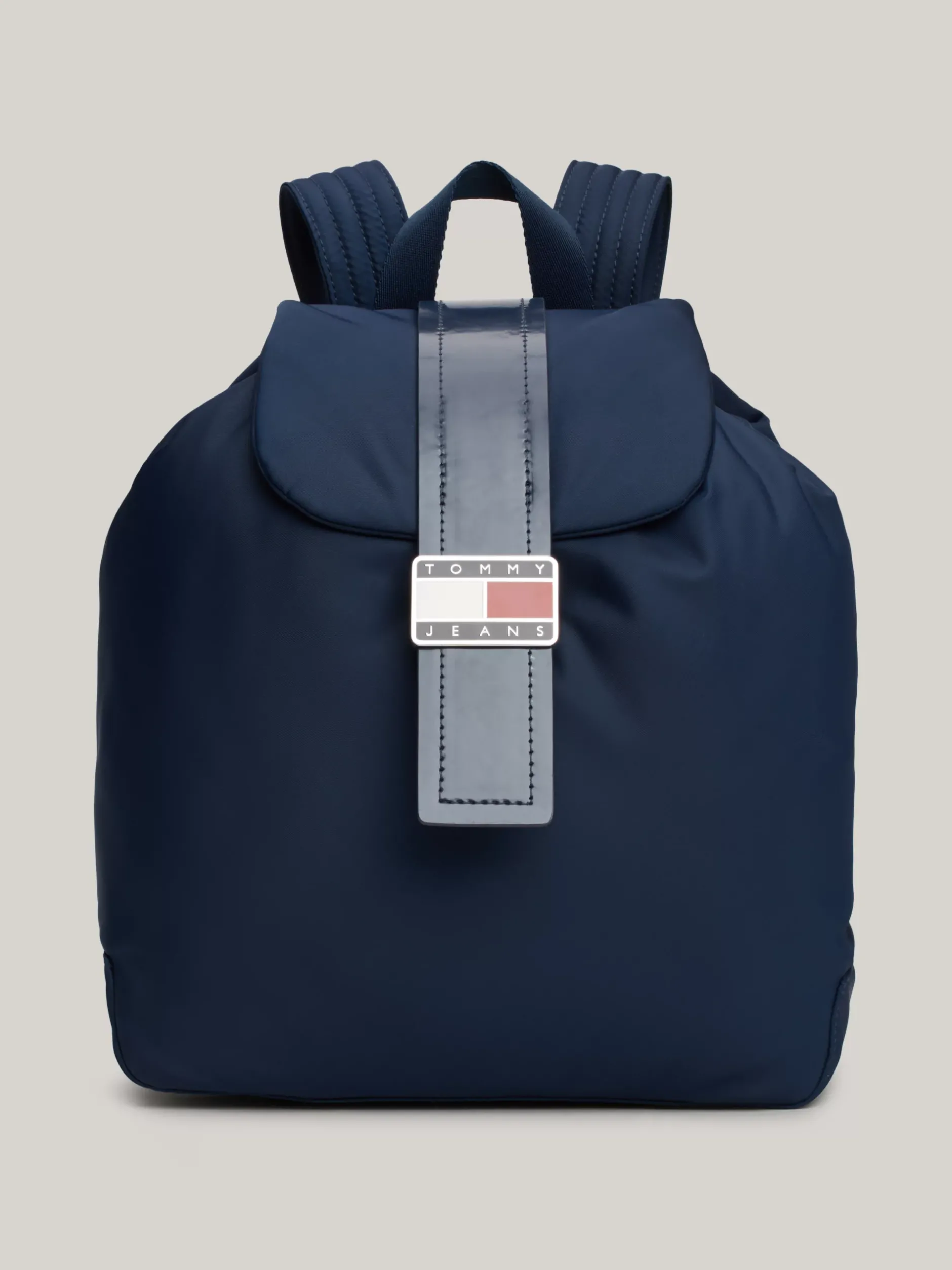 Plecaki*Tommy Hilfiger Plecak Z Klapką I Logo Z Kolekcji Stardust DARK NIGHT NAVY