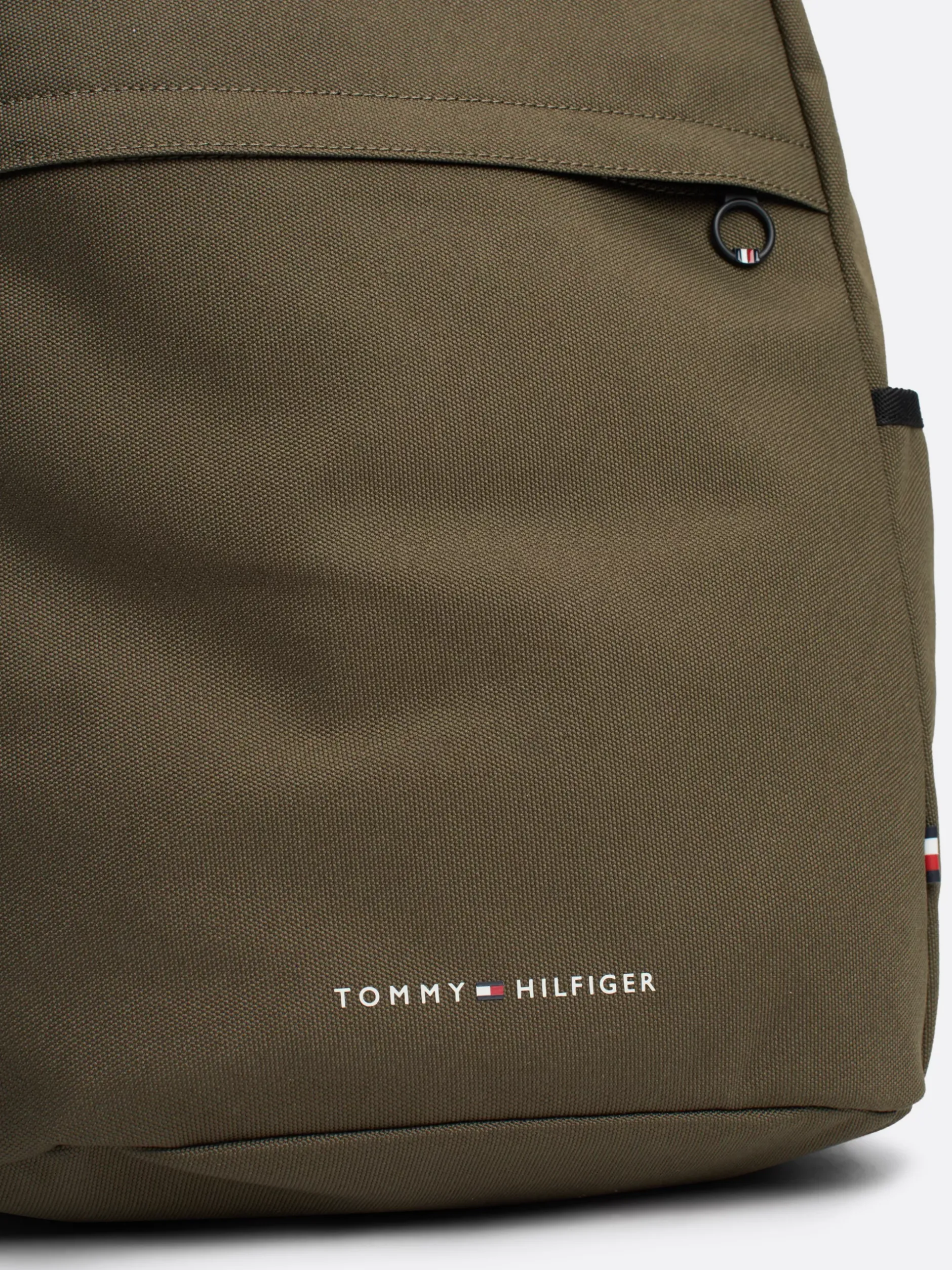 Plecaki*Tommy Hilfiger Plecak Z Przegrodą Na Laptopa I Logo ARMY GREEN