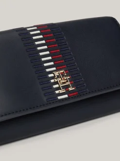 Portfele & Breloczki Do Kluczy*Tommy Hilfiger Portfel Chic Z Monogramem SPACE BLUE