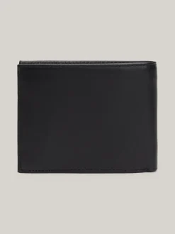 Portfele & Breloczki Do Kluczy*Tommy Hilfiger Portfel Eton Z Klapką BLACK
