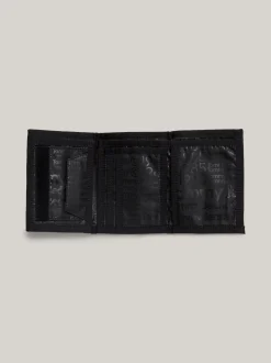 Portfele & Breloczki Do Kluczy*Tommy Hilfiger Portfel Potrójnie Składany Essential Z Logo BLACK