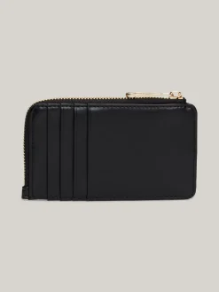 Portfele & Breloczki Do Kluczy*Tommy Hilfiger Portfel TH Jacquard Z Monogramem BLACK