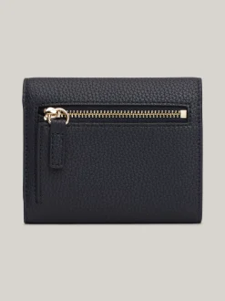 Portfele & Breloczki Do Kluczy*Tommy Hilfiger Potrójnie Składany Portfel TH Monogram SPACE BLUE