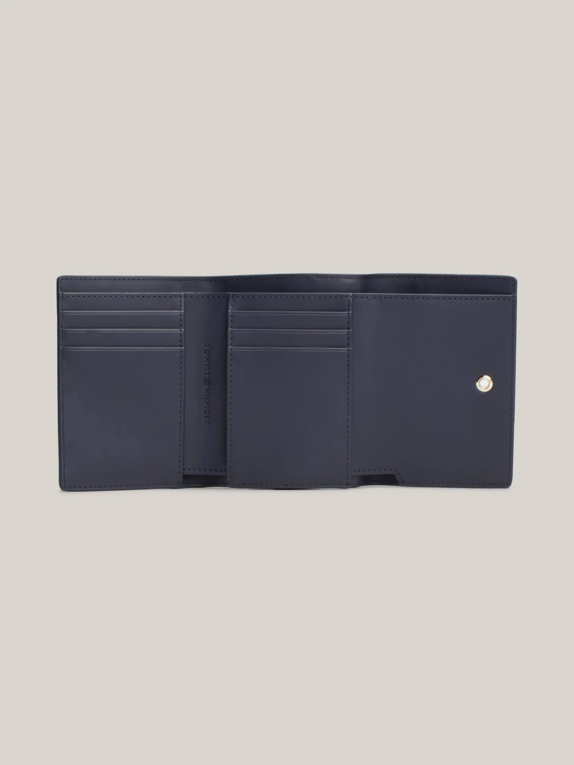 Portfele & Breloczki Do Kluczy*Tommy Hilfiger Potrójnie Składany Portfel TH Monogram SPACE BLUE