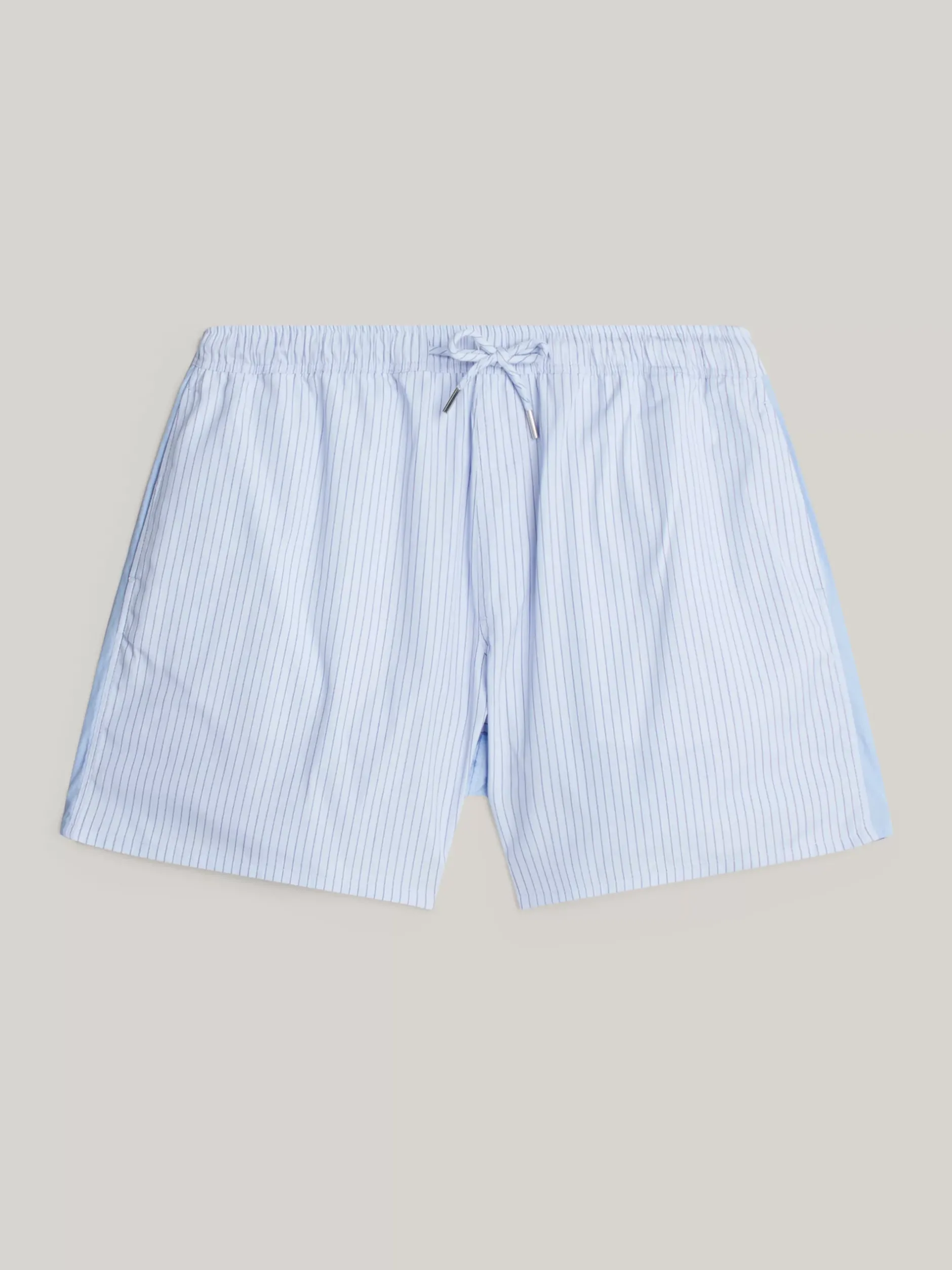 Szorty*Tommy Hilfiger Praktyczne Szorty W Prążki BLUE STRIPE