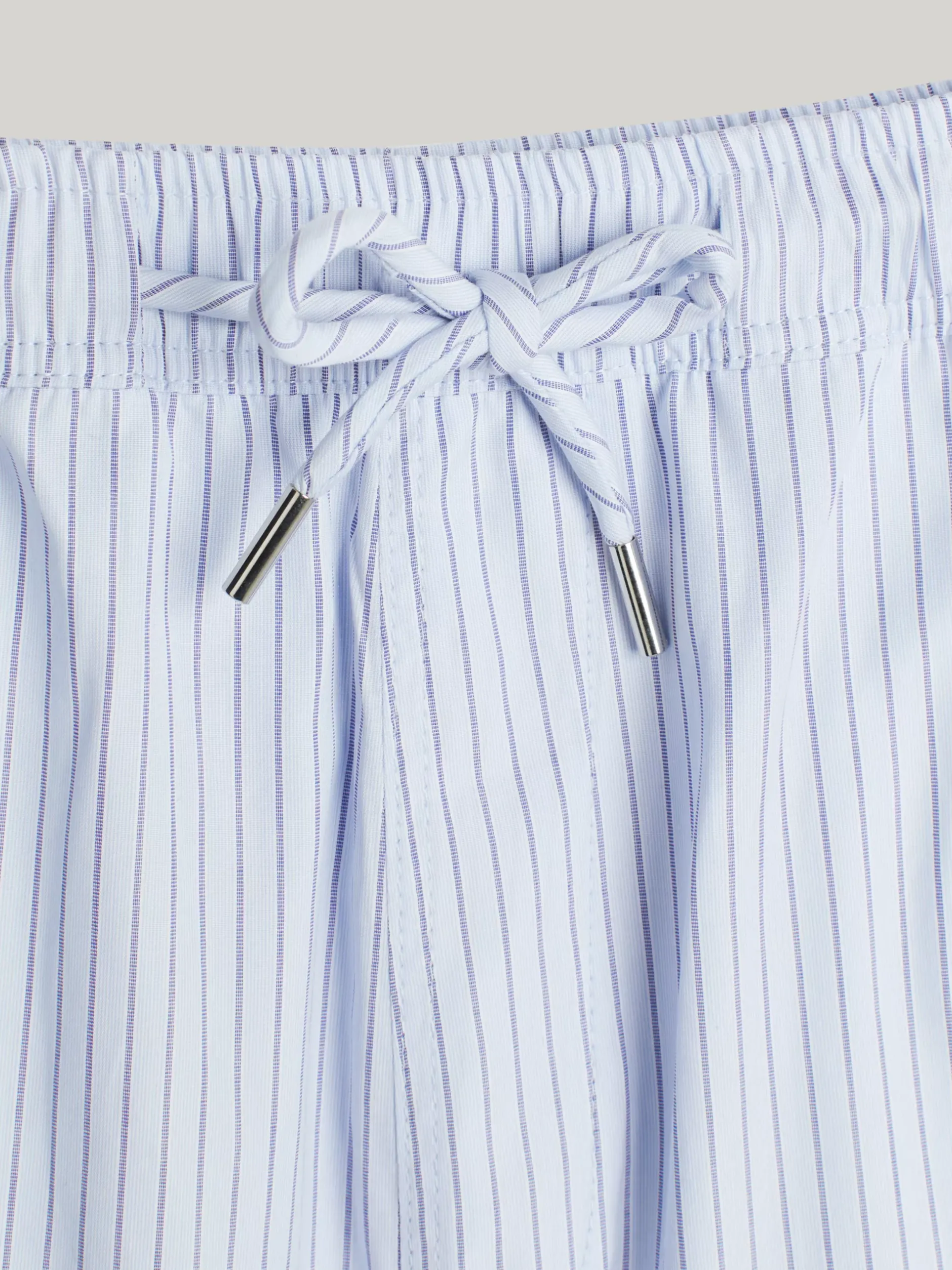 Szorty*Tommy Hilfiger Praktyczne Szorty W Prążki BLUE STRIPE