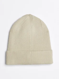 Czapki|Czapki I Szaliki*Tommy Hilfiger Prążkowana Czapka Beanie Z Podłużną Flagą NEWSPRINT