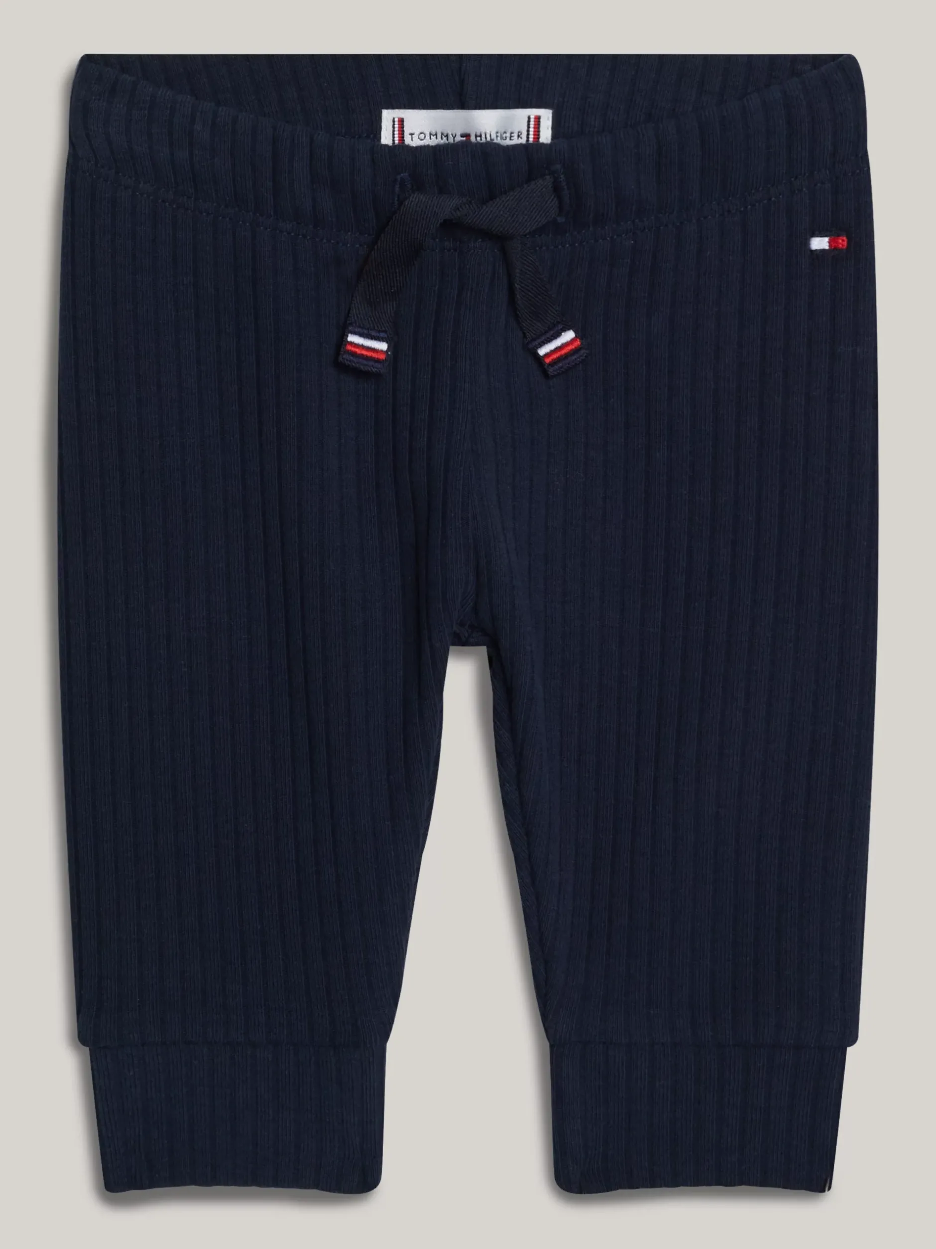 Dziewczynki|Chłopcy*Tommy Hilfiger Prążkowane Joggery Essential O Regularnym Kroju DESERT SKY