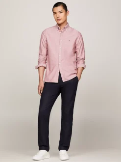 Spodnie*Tommy Hilfiger Proste Chinosy Denton DESERT SKY