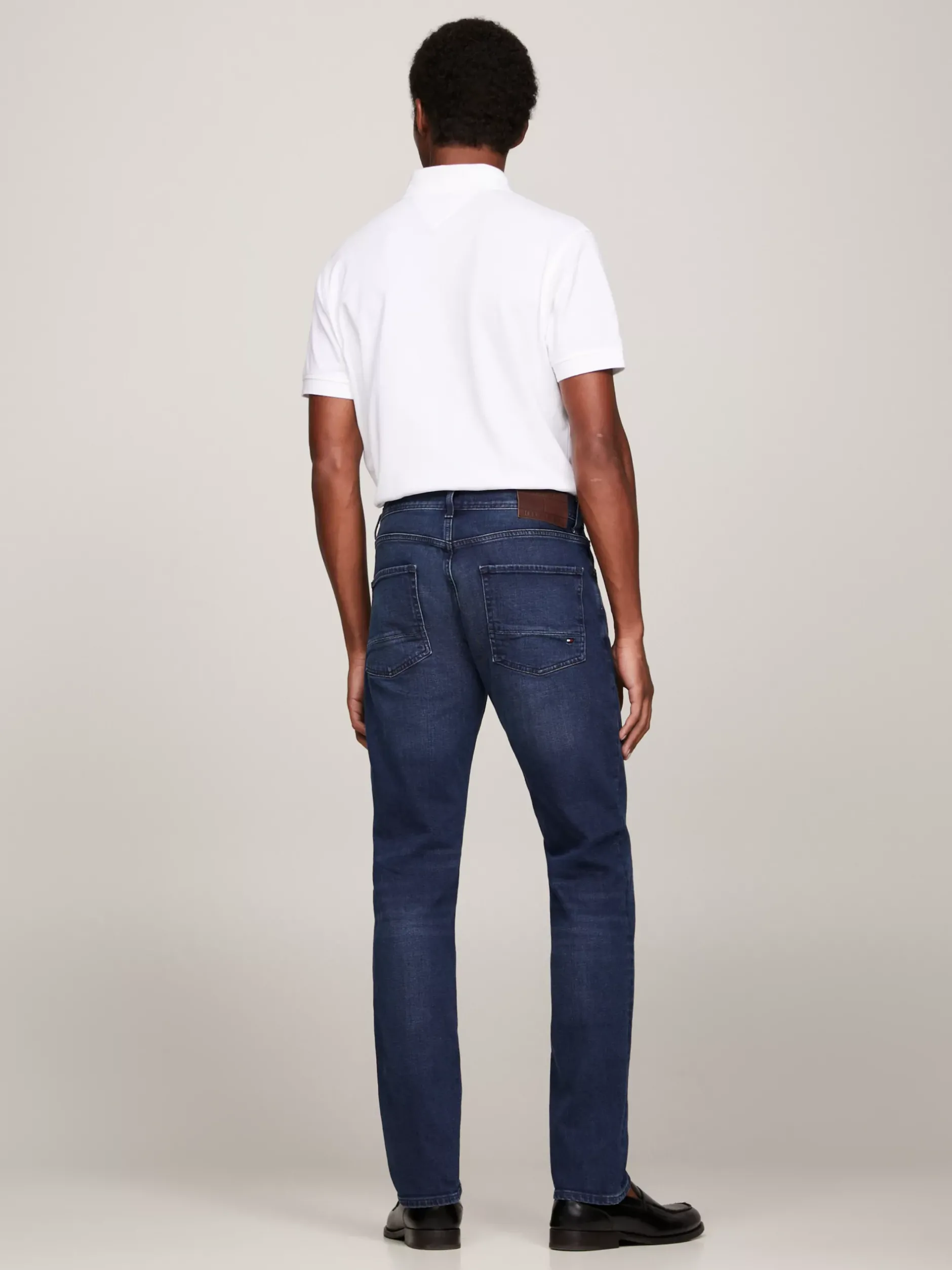 Jeansy*Tommy Hilfiger Proste Jeansy Denton Z Efektem Wyblaknięcia BRIDGER INDIGO