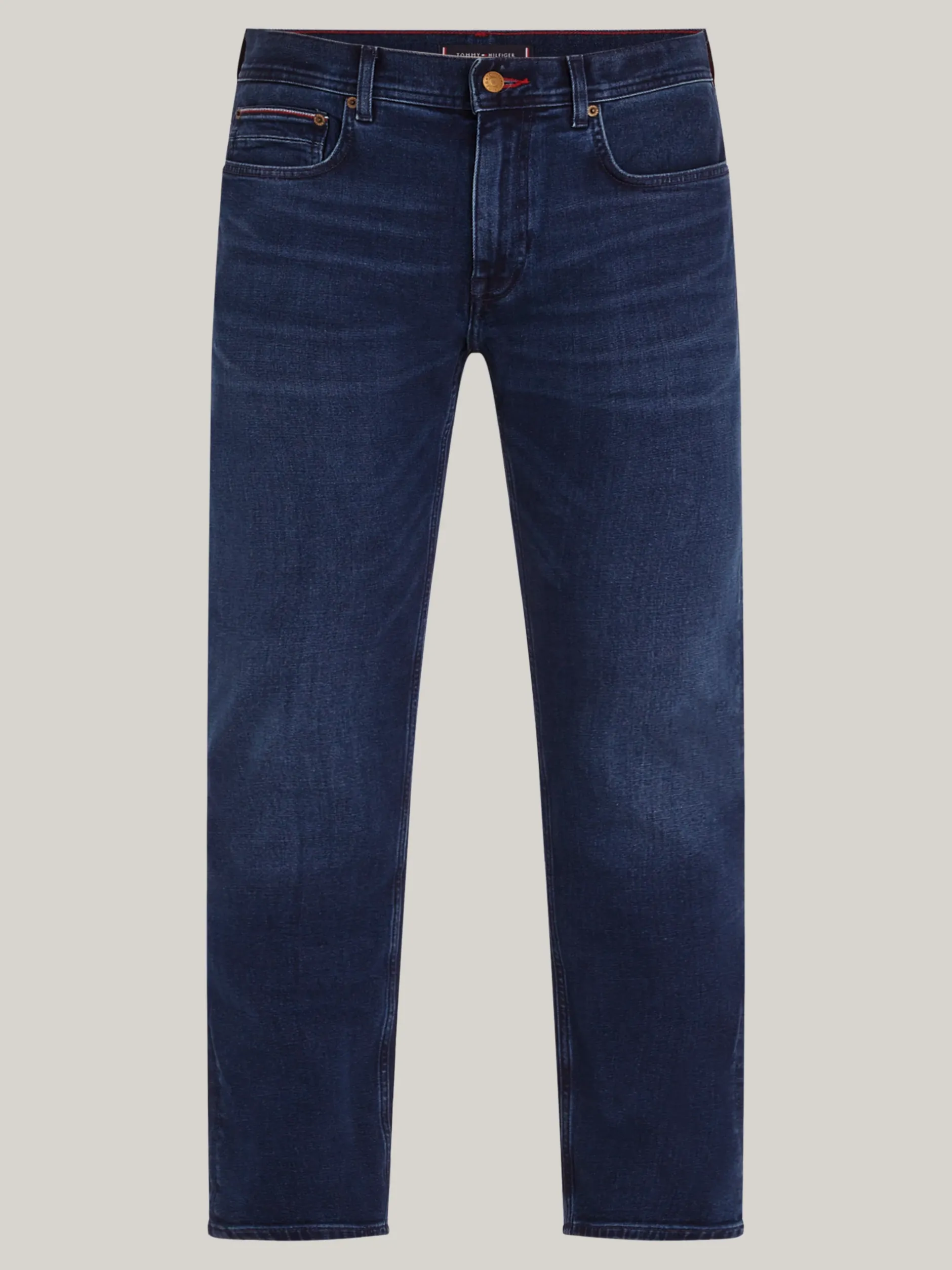 Jeansy*Tommy Hilfiger Proste Jeansy Denton Z Efektem Wyblaknięcia BRIDGER INDIGO