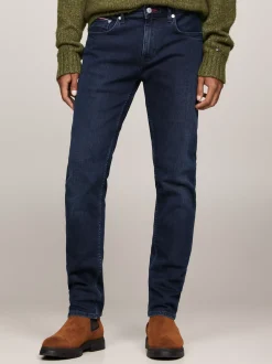 Jeansy*Tommy Hilfiger Proste Jeansy Denton Z Efektem Wyblaknięcia MEEK BLUE BLACK