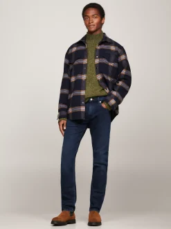 Jeansy*Tommy Hilfiger Proste Jeansy Denton Z Efektem Wyblaknięcia MEEK BLUE BLACK
