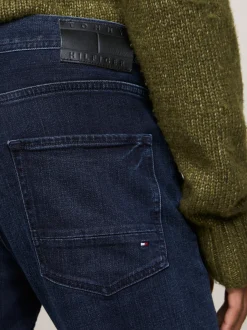 Jeansy*Tommy Hilfiger Proste Jeansy Denton Z Efektem Wyblaknięcia MEEK BLUE BLACK