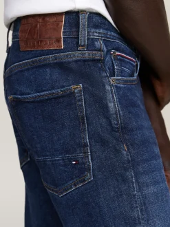 Jeansy*Tommy Hilfiger Proste Jeansy Denton Z Efektem Wyblaknięcia BAKER INDIGO