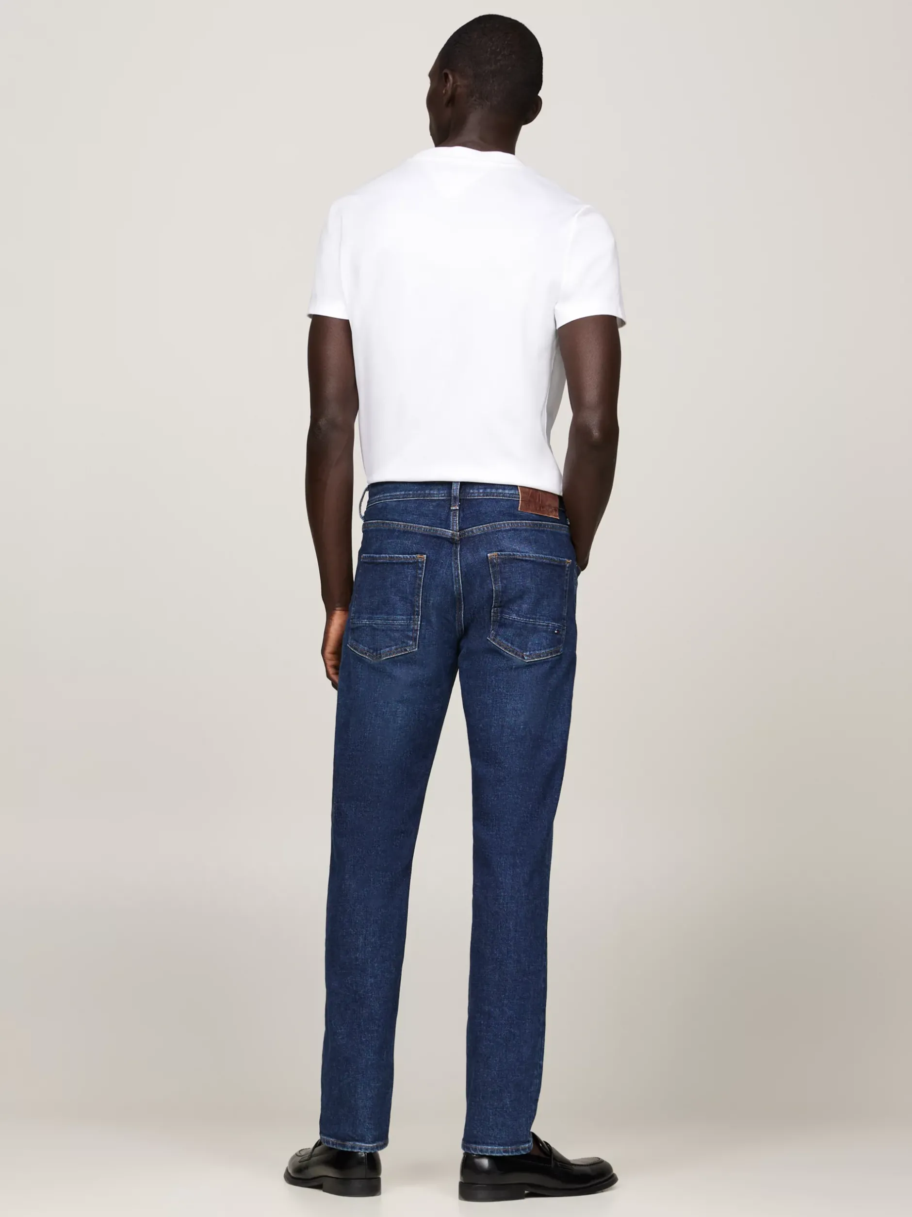Jeansy*Tommy Hilfiger Proste Jeansy Denton Z Efektem Wyblaknięcia BAKER INDIGO