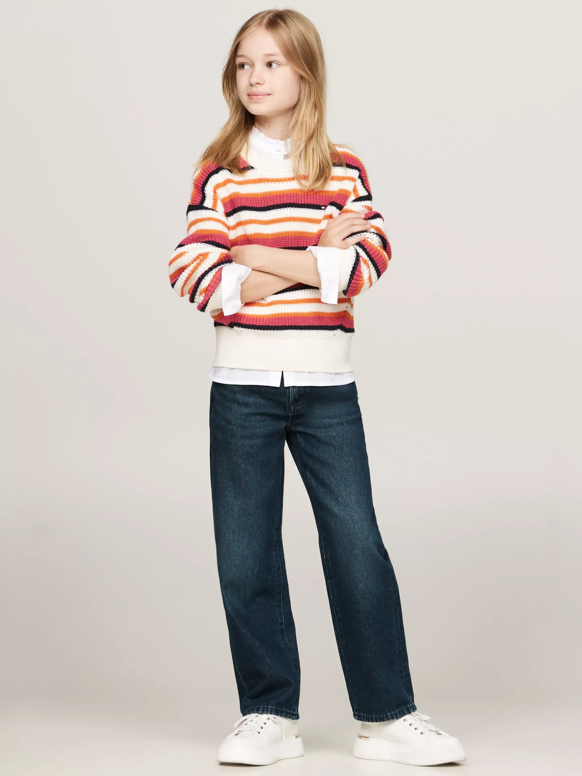 Jeansy*Tommy Hilfiger Proste Jeansy O Kroju Girlfriend GREENCAST