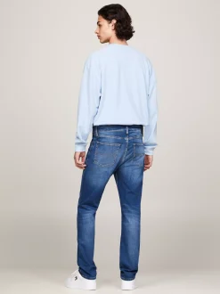 Jeansy*Tommy Hilfiger Proste Jeansy O Regularnym Kroju WILSON MID BLUE STRETCH