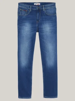 Jeansy*Tommy Hilfiger Proste Jeansy O Regularnym Kroju WILSON MID BLUE STRETCH