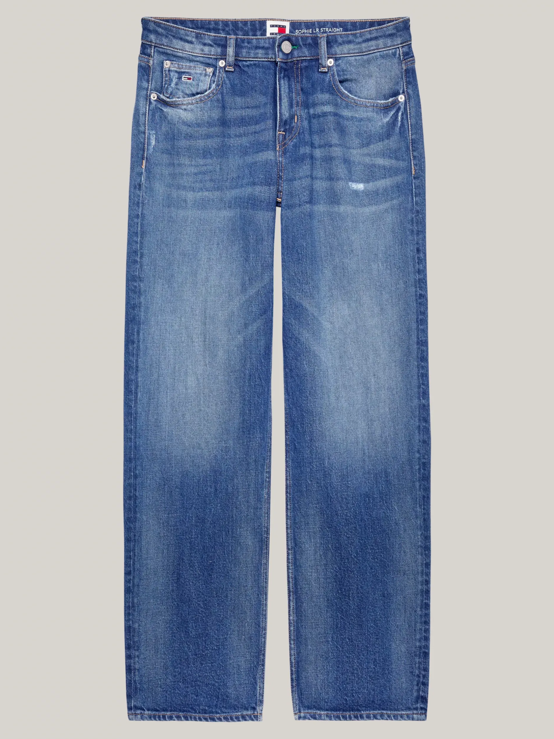 Jeansy*Tommy Hilfiger Proste Jeansy Sophie Z Niskim Stanem DENIM MEDIUM