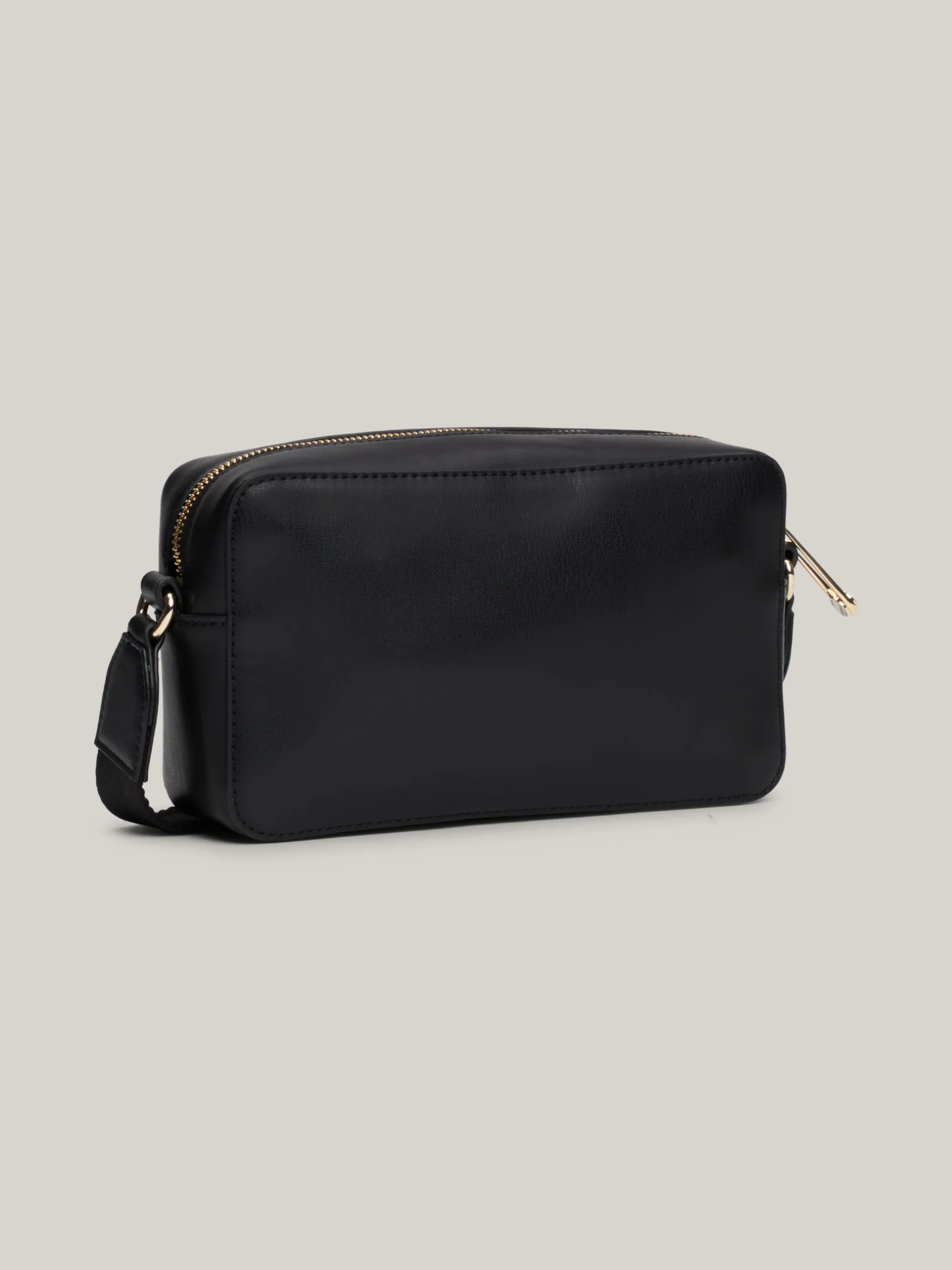 Torebki Na Pasku*Tommy Hilfiger Prostokątna Torebka Hilfiger Monotype BLACK