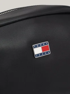 Torebki Na Pasku*Tommy Hilfiger Prostokątna Torebka Na Ramię BLACK