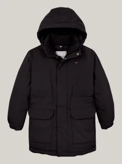 Kurtki I Płaszcze|Kurtki*Tommy Hilfiger Puchowa Kurtka O Luźnym Kroju BLACK