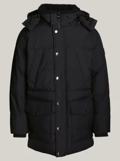 Kurtki & Płaszcze*Tommy Hilfiger Puchowa Parka Rockie Z Termoizolacją BLACK