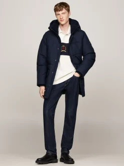 Kurtki & Płaszcze*Tommy Hilfiger Puchowa Parka Rockie Z Termoizolacją DESERT SKY