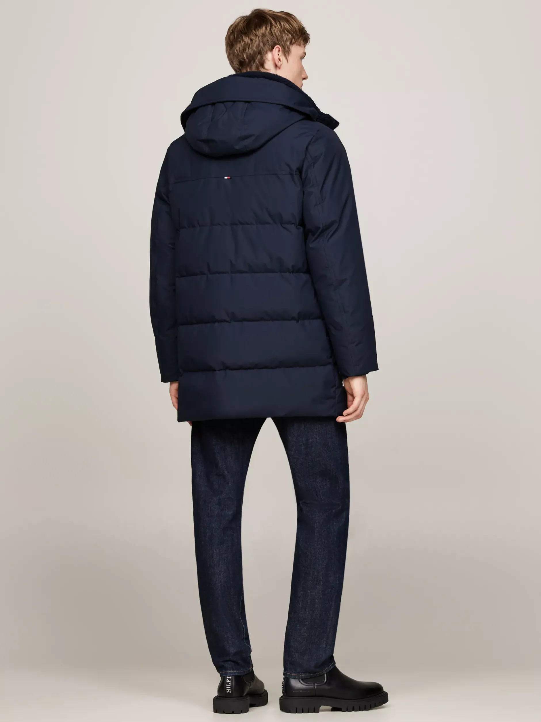 Kurtki & Płaszcze*Tommy Hilfiger Puchowa Parka Rockie Z Termoizolacją DESERT SKY