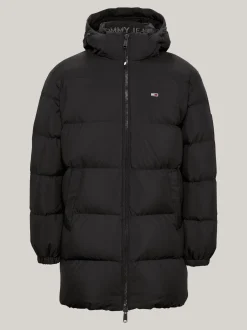 Kurtki & Płaszcze*Tommy Hilfiger Puchowa Parka Z Kapturem BLACK