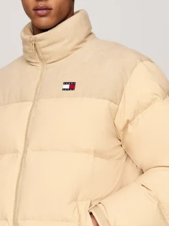Kurtki & Płaszcze*Tommy Hilfiger Puchowy Płaszcz Typu Alaska GENTLE GOLD